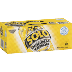 Solo cans 10 x 375ml